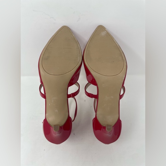 New Kelly Katie Red Women Heels Shoes Size 8.5 - Picture 7 of 7